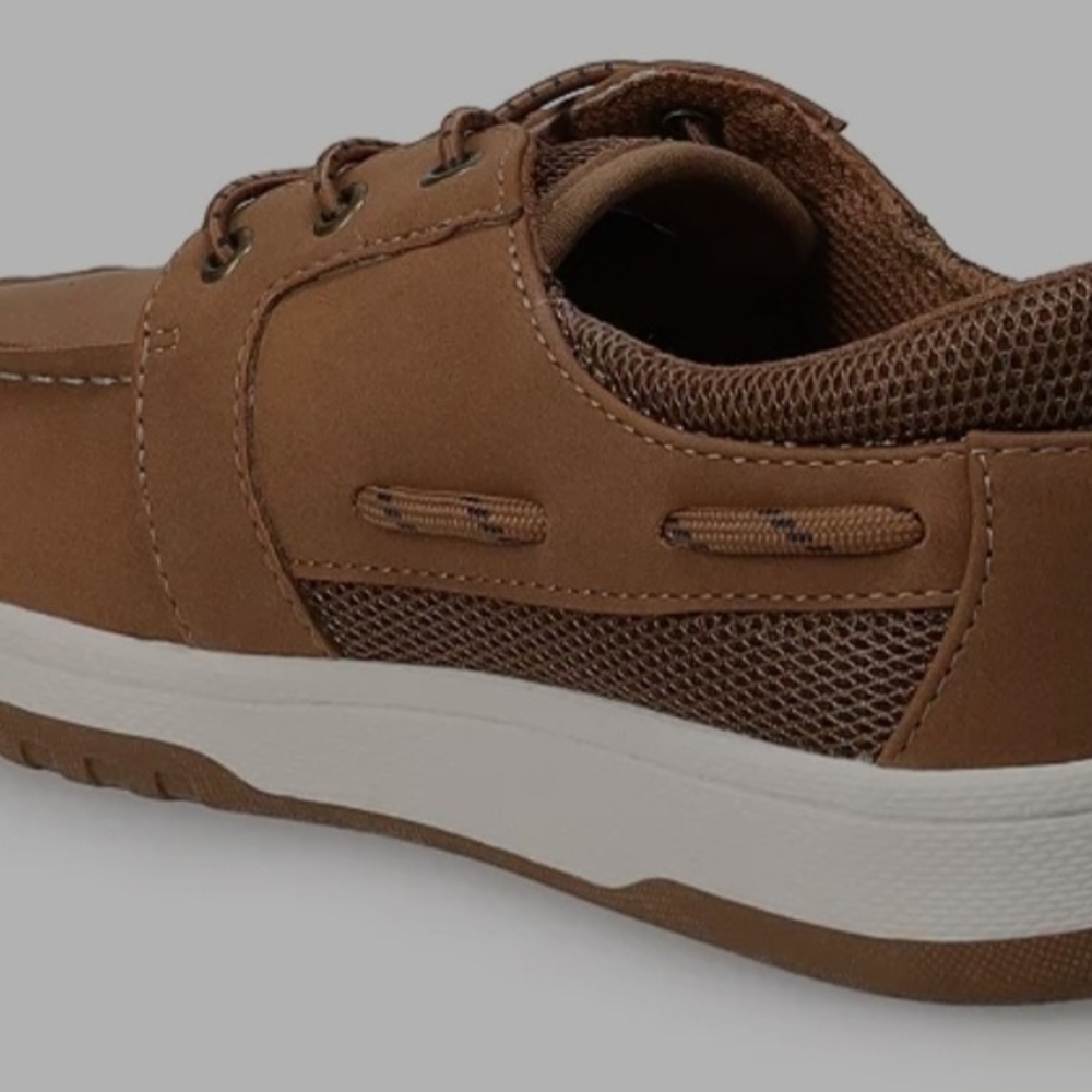 Sonoma Brown Kids Moccasins - Picture 3 of 8